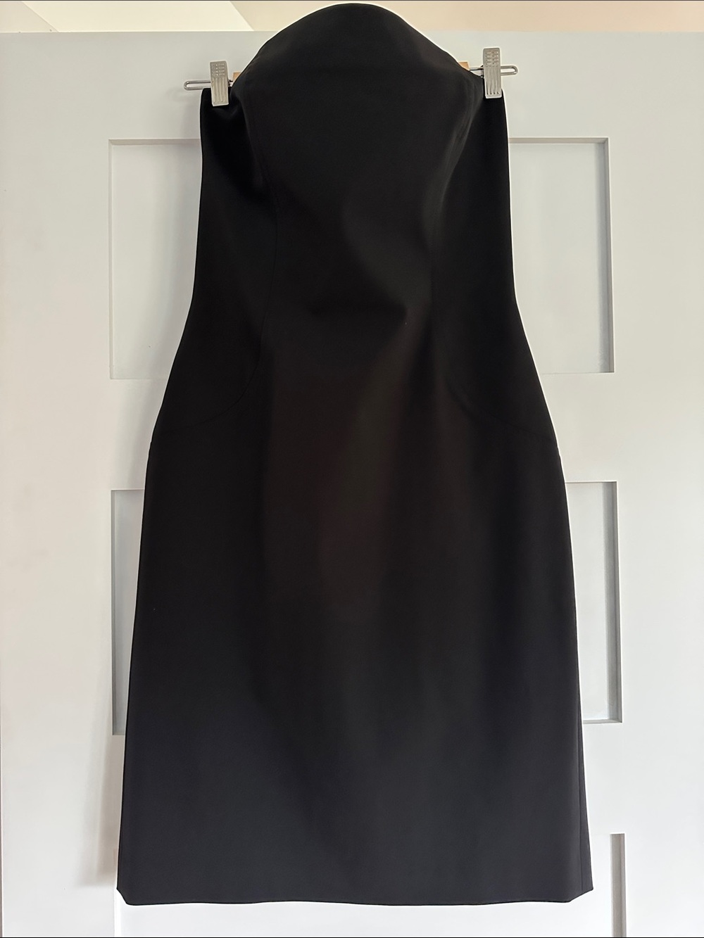 Vintage Holt Renfrew 90s Y2K strapless dress shift size 8